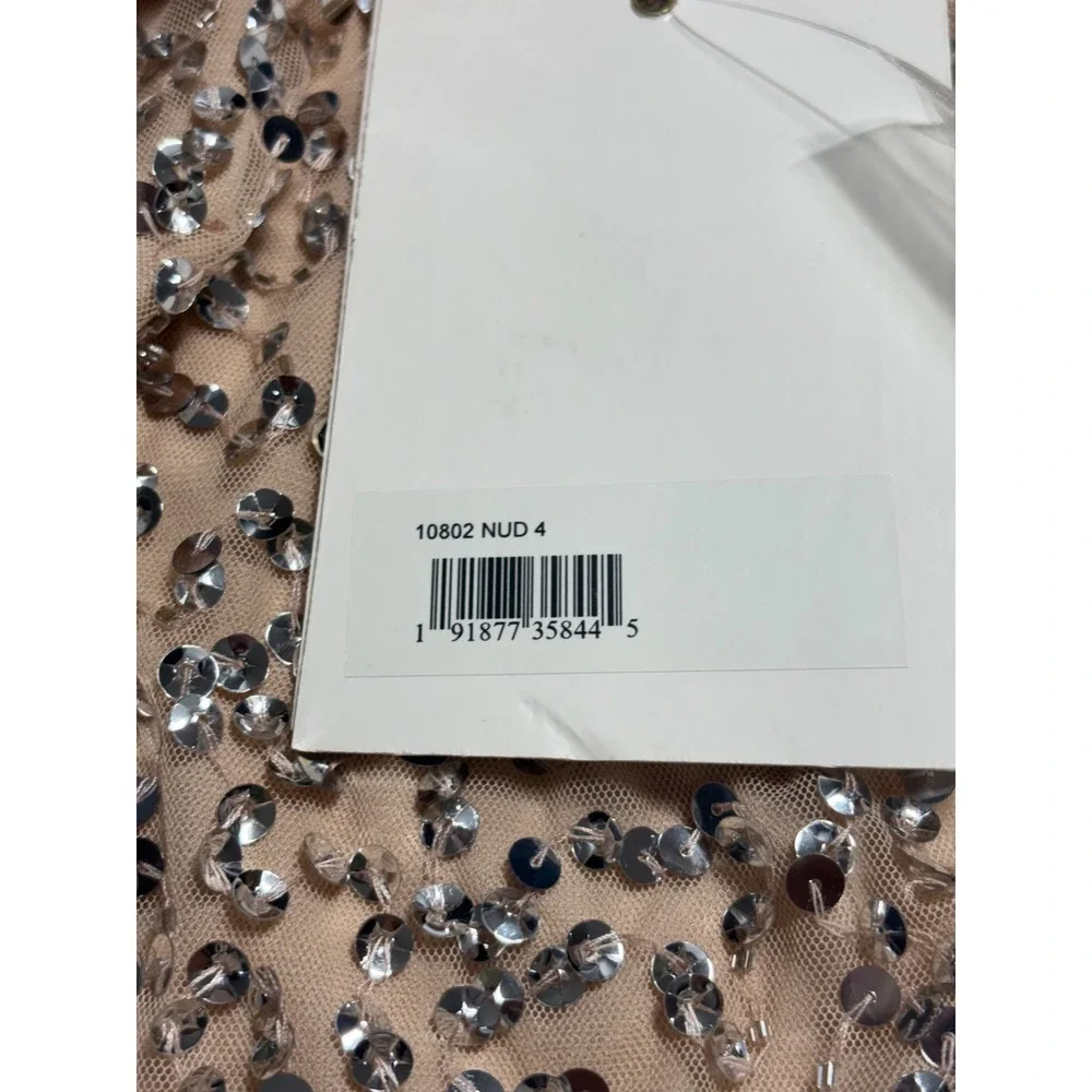 Mac Duggal sequined midi